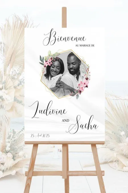 Papan Akrilik Papan Pernikahan Bima